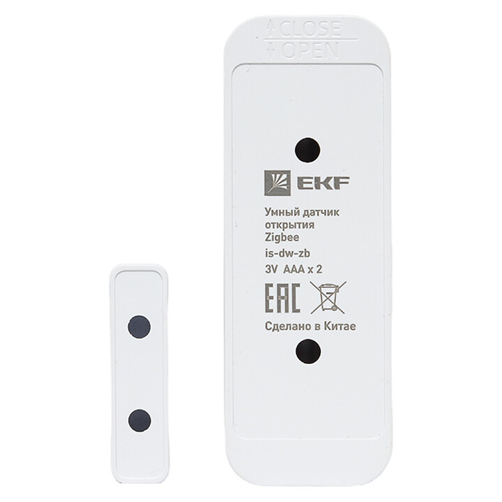 Датчик открытия окон, дверей умный Wi-Fi ZigBee EKF Connect