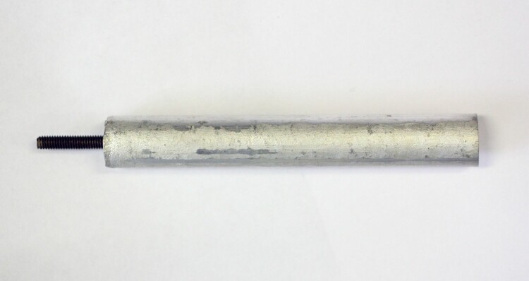 Анод магниевый 140мм D14+20мм шпилька с резьбой М4