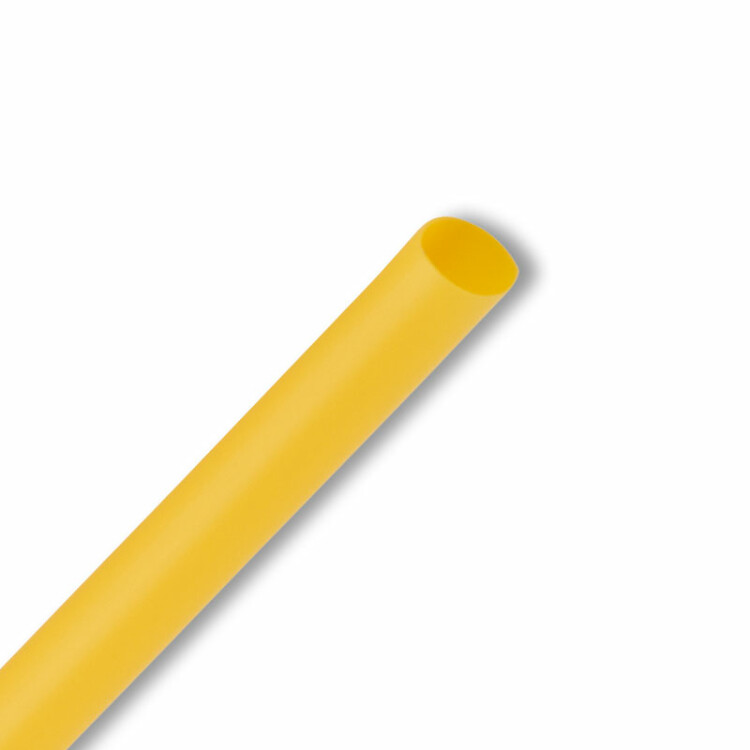 Трубка Т/У (3:1) тонкостенная  9/3мм желтая 3М