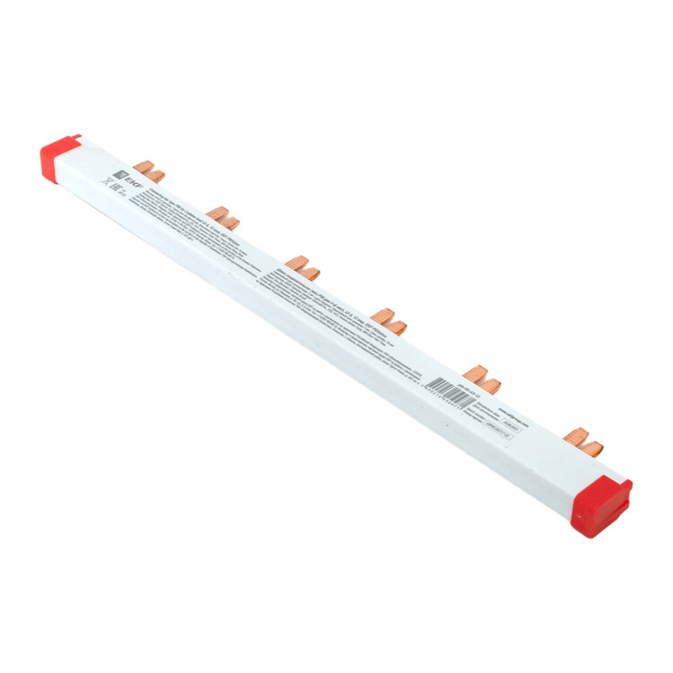 Шина соединит. PIN (штырь) 2-пол.  63А 12-мод. 220мм EKF PROxima
