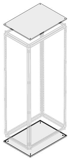 Панель глух.в./низ IP40 W=400мм D=700мм