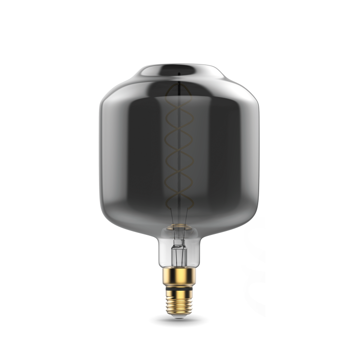 Лампа Gauss Filament DL180 8W 300lm 2400К Е27 gray flexible LED 1/6
