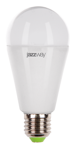Лампа светодиод. (LED) Груша Е27 20Вт 1800лм 3000К 230В матов. Jazzway