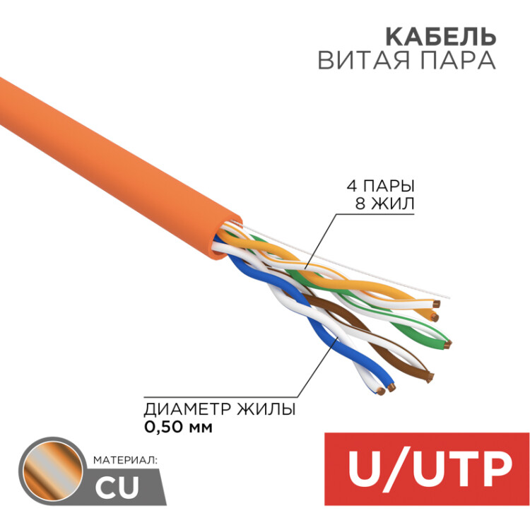 Кабель витая пара в Новосибирске купить недорого, цены в интернет-магазине Радиотехника