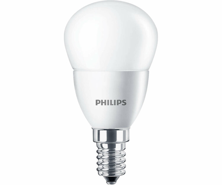 Лампа светодиод. (LED) Шар Е14  6.5Вт 620лм 4000К 230В матов. Philips