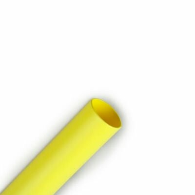 Трубка Т/У (3:1) тонкостенная  9/3мм желтая 3М