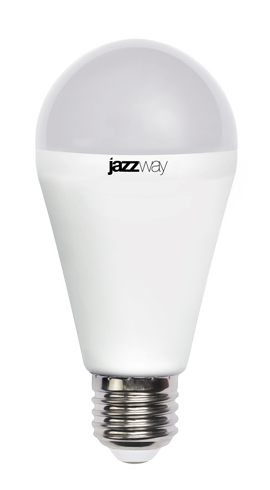 Лампа светодиод. (LED) Груша Е27 18Вт 1600лм 5000К 230В матов. Jazzway