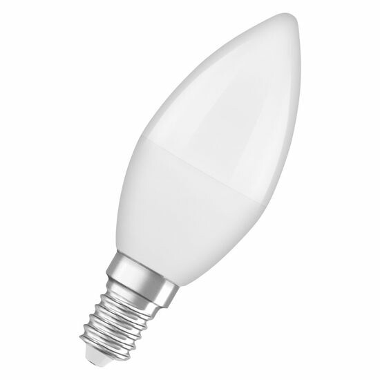 Лампа светодиод. (LED) Свеча Е14  3.3Вт 250лм 2700К 230В матов. Osram