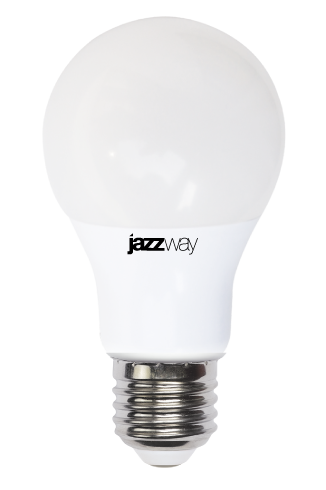 Лампа светодиод. (LED) Груша Е27 10Вт 800лм 3000К 230В матов. Jazzway