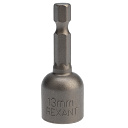 Ключ-насадка 1/4" магнитный 13х48 мм  (упак. 1 шт.) REXANT