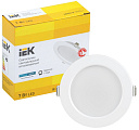 Светильник светодиодный ДВО 1611 круг 7Вт 4000К IP20 белый IEK-Светильники направленного света, споты - купить по низкой цене в интернет-магазине, характеристики, отзывы | АВС-электро