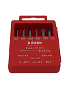 Felo Набор бит SL/Z (+/-) Industrial  73 мм в кейсе, 6 шт 03192716-Наборы инструментов - купить по низкой цене в интернет-магазине, характеристики, отзывы | АВС-электро