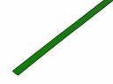 Трубка термоусаживаемая  6/3 мм зеленая  REXANT
