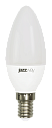 Лампа светодиод. (LED) Свеча Е14  9Вт 820лм 3000К 230В матов. Jazzway