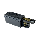 Кабельный ввод правый черный-Шинопровод для систем освещения и аксессуары - купить по низкой цене в интернет-магазине, характеристики, отзывы | АВС-электро