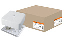 Коробка распаячная КР 75х75х28 ОП с клем. колодкой белая IP40 TDM-Клеммные распределительные коробки - купить по низкой цене в интернет-магазине, характеристики, отзывы | АВС-электро