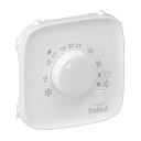 Накладка термостата комнатного НЕ ДЛЯ ПОЛА белая VALENA ALLURE-Терморегуляторы комнатные - купить по низкой цене в интернет-магазине, характеристики, отзывы | АВС-электро