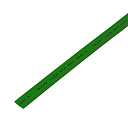 Трубка термоусаживаемая  8/4 мм зеленая  REXANT
