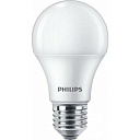Лампа светодиод. (LED) Груша Е27  9Вт 720лм 4000К 230В матов. Philips-