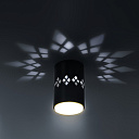 Светильник настенно-потолочный спот ЭРА  OL10 LD GX53 BK черный, подсветка 1 W-