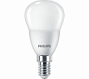 Лампа светодиод. (LED) Шар Е14  5Вт 500лм 2700К 230В матов. Philips