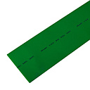 Трубка термоусаживаемая 50/25 мм  зеленая  REXANT