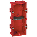 Коробка уст. 2-мест. 71х145х43мм Legrand Batibox-Коробки монтажные скрытой установки - купить по низкой цене в интернет-магазине, характеристики, отзывы | АВС-электро