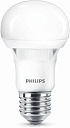 Лампа светодиод. (LED) Груша Е27  5Вт 540лм 6500К 230В матов. Philips-