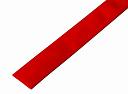 Трубка термоусаживаемая 30/15 мм красная  REXANT