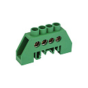 Шина PE «земля» в комбинированном зеленом изоляторе на DIN-рейку 6x9 мм 4 группы REXANT-Шины заземления, нулевые - купить по низкой цене в интернет-магазине, характеристики, отзывы | АВС-электро