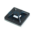 Площадка самоклеящаяся REXANT 20х20 мм, черная, упаковка 10 шт.-Основания (базы) для кабельных стяжек - купить по низкой цене в интернет-магазине, характеристики, отзывы | АВС-электро